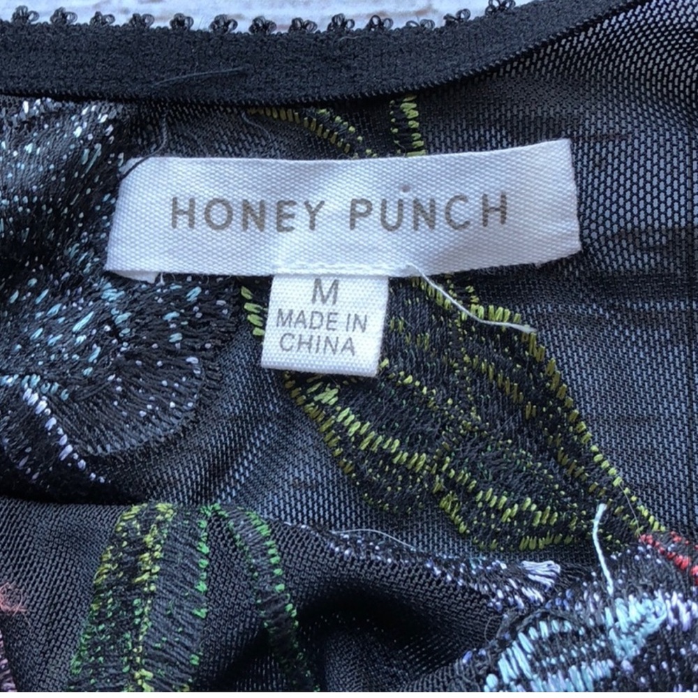 Honey Punch Anthropologie Floral Bodysuit - Picture 3 of 4